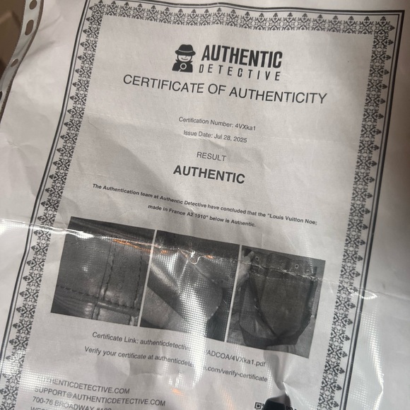 Louis Vuitton large Noe bucket Shoulder Bag. EUC. With COA - Picture 9 of 9